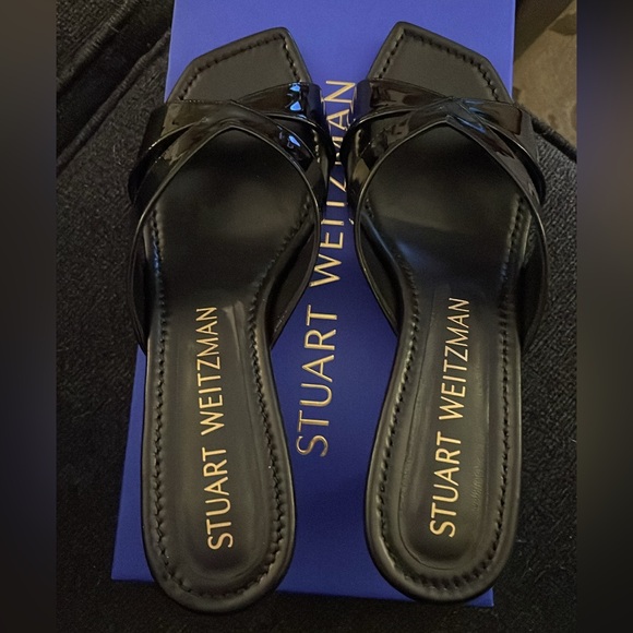 New In Box. Stuart Weitzman Black Women's Shoes.